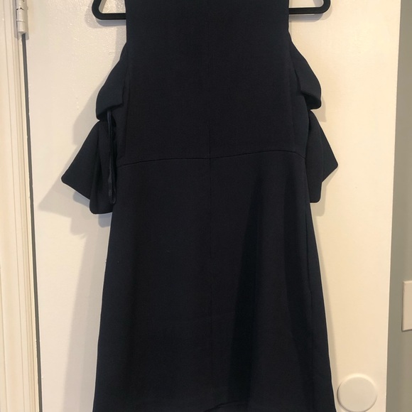 CHELSEA 28 - Cold Shoulder Knit Dress - Navy - Picture 5 of 5